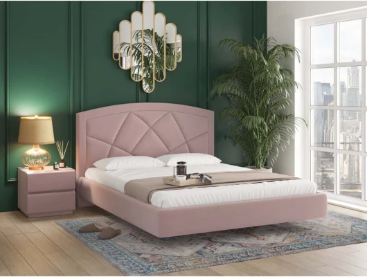 Парящая кровать мягкая Астра