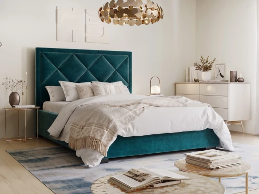 Кровать Квинт с подьемным механизмом Кровать Квинт с подьемным механизмом