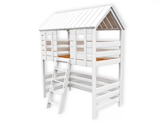 Кровать чердак домик Велес Арт Кидс Лэнд №85