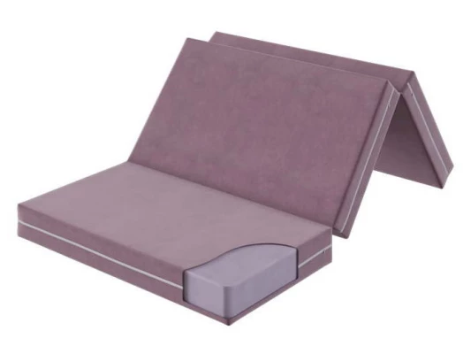 Складной матрас футон Dreamline Eco бледно розовый