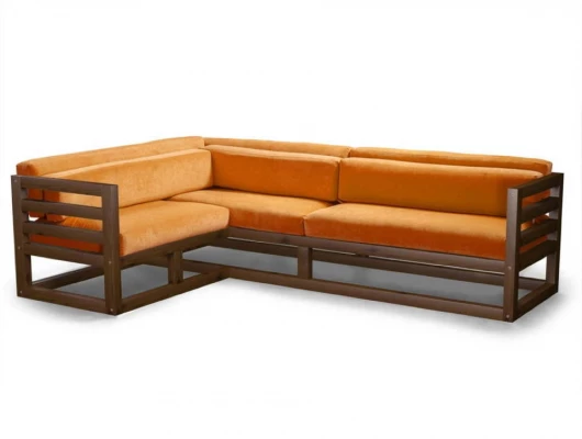 Диван Arsko Магнус Угловой оранжевый