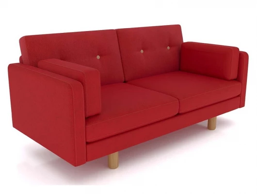 Диван Arsko Ингвар М красный