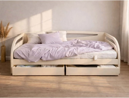 Кровать тахта Rollmatratze Гессен белый