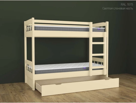 Двухъярусная кровать Скаут с 1 ящиком Двухъярусная кровать Скаут с 1 ящиком