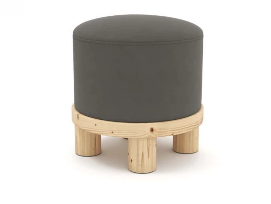 Пуф Arsko Сканди 1 темно-серый