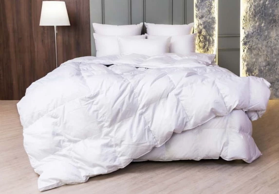 Одеяло German Grass пуховое White Familie Down зимнее с бортиком FD-1242