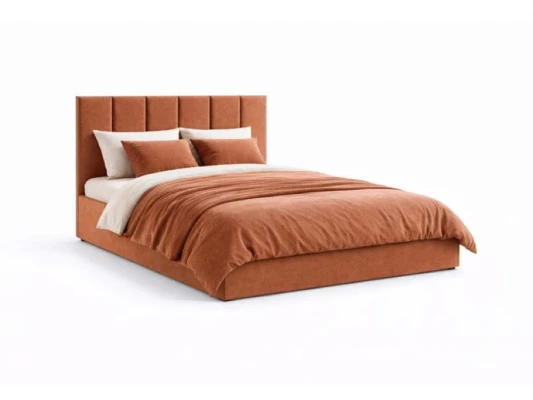 Кровать Galaxy Венера-3 с подъемным механизмом терракотовый