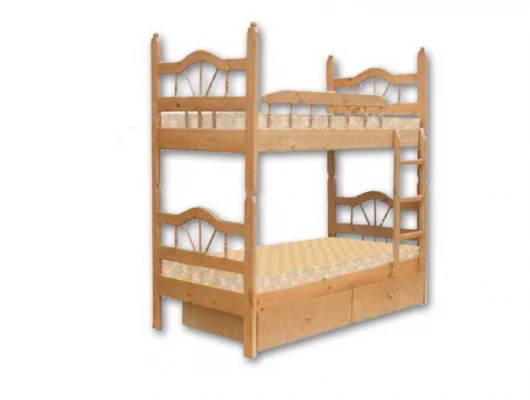 Двухъярусная кровать Велес Арт Луч-2 с ящиками