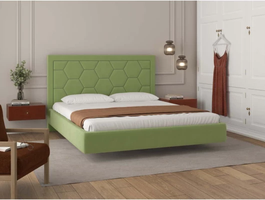 Парящая кровать мягкая Милана