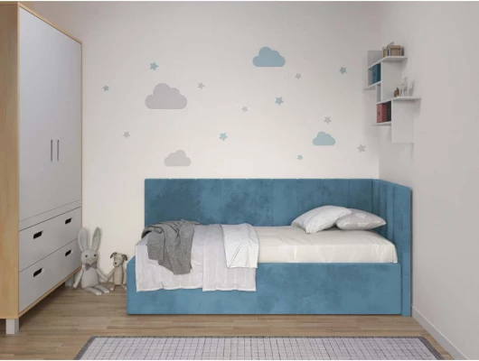 Кровать Смарт Бэйби синий