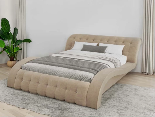 Кровать мягкая Меллибел Софтлайн с подъемным механизмом Кровать мягкая Меллибел Софтлайн с подъемным механизмом