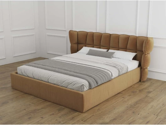 Кровать мягкая Меллибел Эфирия с подъемным механизмом